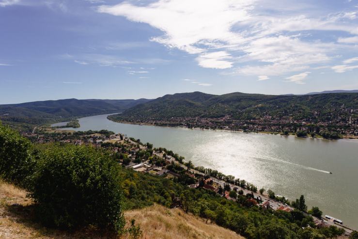 Visegrad Hongrie vue du château